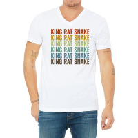 King Rat Snake Retro T Shirt V-neck Tee | Artistshot