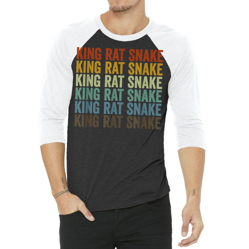 King Rat Snake Retro T Shirt 3/4 Sleeve Shirt | Artistshot