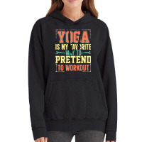 Okay But First Yoga (7) Vintage Hoodie | Artistshot