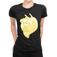 Lemon Roll Cake Snail Ladies Fitted T-shirt | Artistshot