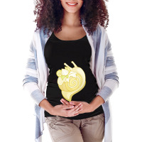 Lemon Roll Cake Snail Maternity Scoop Neck T-shirt | Artistshot