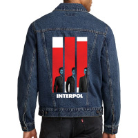 Interpol Ban Men Denim Jacket | Artistshot