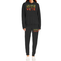 I Am Woman Watch Me Vote 2022 T Shirt Hoodie & Jogger Set | Artistshot