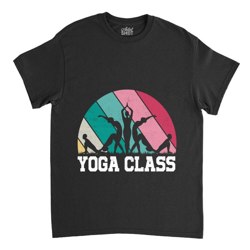 Okay But First Yoga (16) Classic T-shirt by cm-arts | Artistshot