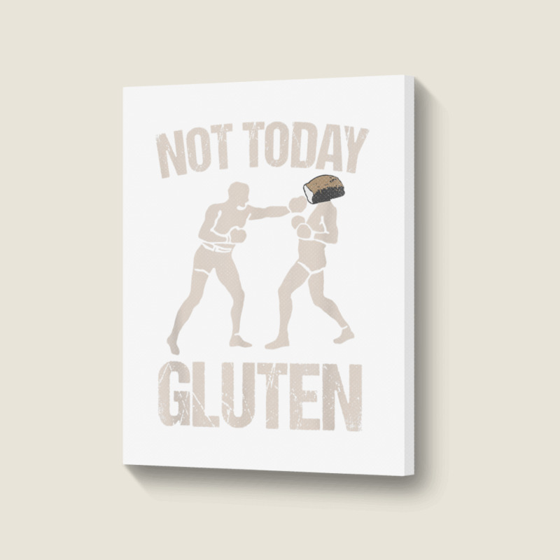 Gluten Free Gifts Wheat Barley Rye Celiac Disease Awareness T Shirt Portrait Canvas Print | Artistshot