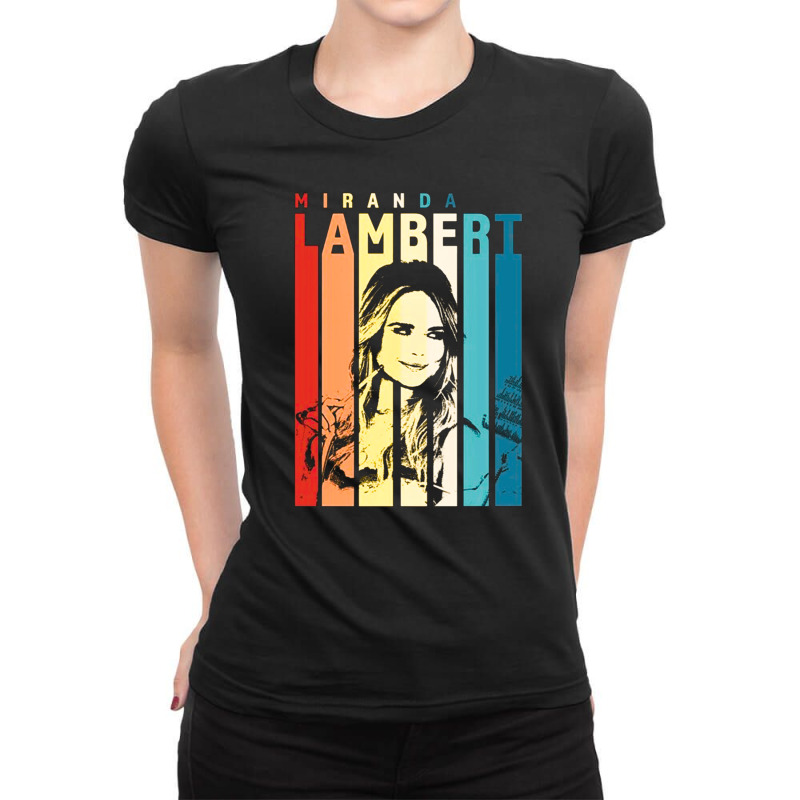 Miranda Lambert, Miranda Lambert Vintage, Miranda Lambert Art, Miranda Ladies Fitted T-Shirt by SHOPRTIUI | Artistshot