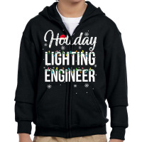 Holiday Lighting Engineer Christmas Light Mens Youth Zipper Hoodie | Artistshot