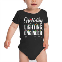 Holiday Lighting Engineer Christmas Light Mens Baby Bodysuit | Artistshot