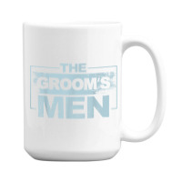 Mens The Groom's Men Groomsman Stag Party Bachelor Party 15 Oz Coffee Mug | Artistshot