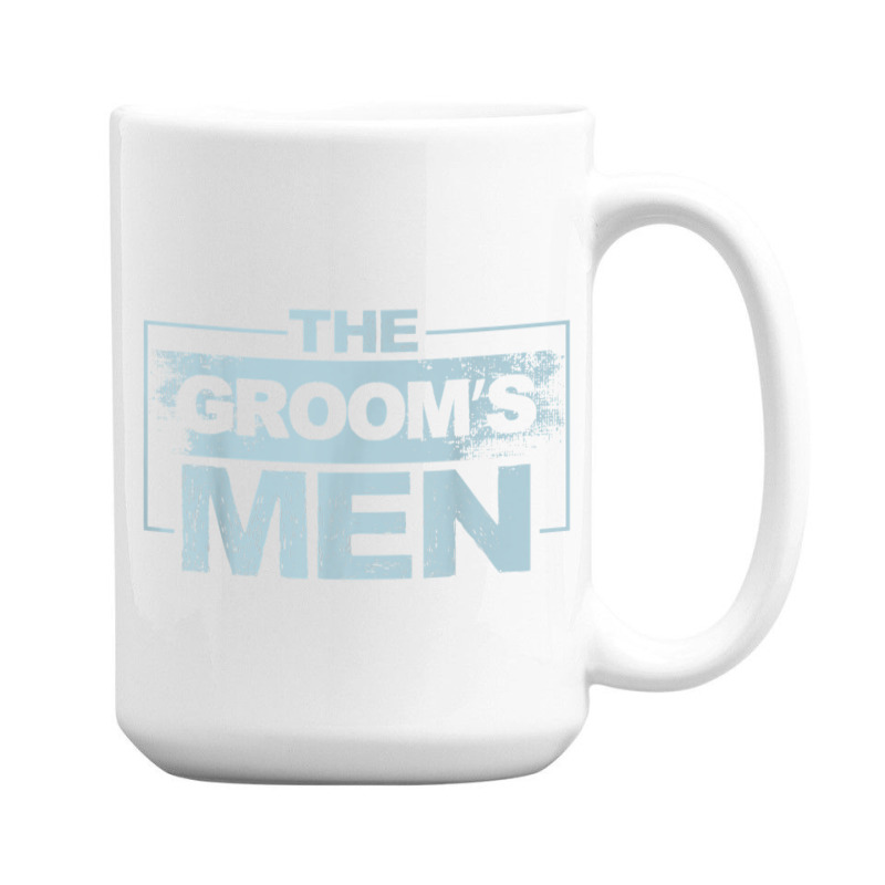 Mens The Groom's Men Groomsman Stag Party Bachelor Party 15 Oz Coffee Mug | Artistshot