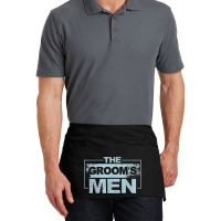 Mens The Groom's Men Groomsman Stag Party Bachelor Party Waist Apron | Artistshot