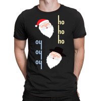 Oy Oy Oy Jewish Santa Funny Hanukkah Pajamas Top Gifts T-shirt | Artistshot