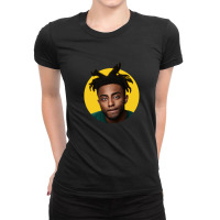 Amine Ladies Fitted T-shirt | Artistshot