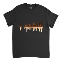 Dubai, Uae City Skyline United Arab Emirates Pride Classic T-shirt | Artistshot