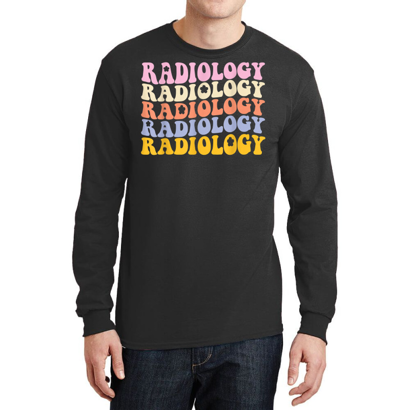 Radiology Technologist Groovy Boho, Rad Tech T Shirt Long Sleeve Shirts by cm-arts | Artistshot