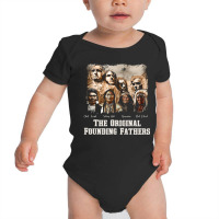 Native Mount Rushmore, Original Founding Fathers, David Behrens Tie Dy Baby Bodysuit | Artistshot