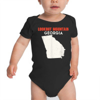 Lookout Mountain Georgia Usa State America Travel Georgian A T Shirt Baby Bodysuit | Artistshot