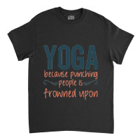 Punching Yoga Premium Classic T-shirt | Artistshot