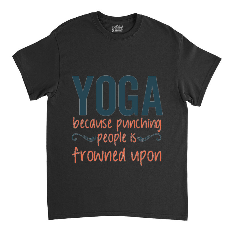 Punching Yoga Premium Classic T-shirt by cm-arts | Artistshot