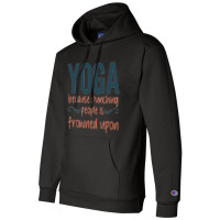 Punching Yoga Premium Champion Hoodie | Artistshot