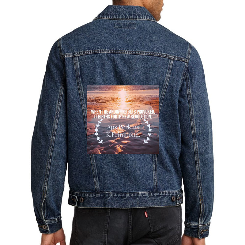 Perkins Kwame Frimpong. Men Denim Jacket | Artistshot