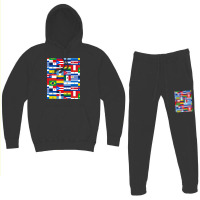 Flags Of Latin America Hoodie & Jogger Set | Artistshot