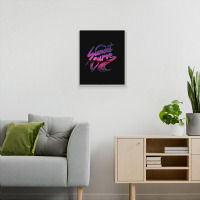 Awesome Sunset Curve Design Metal Print Vertical | Artistshot