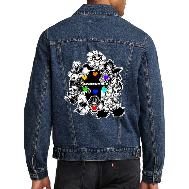 Undertale Flowey Men Denim Jacket | Artistshot