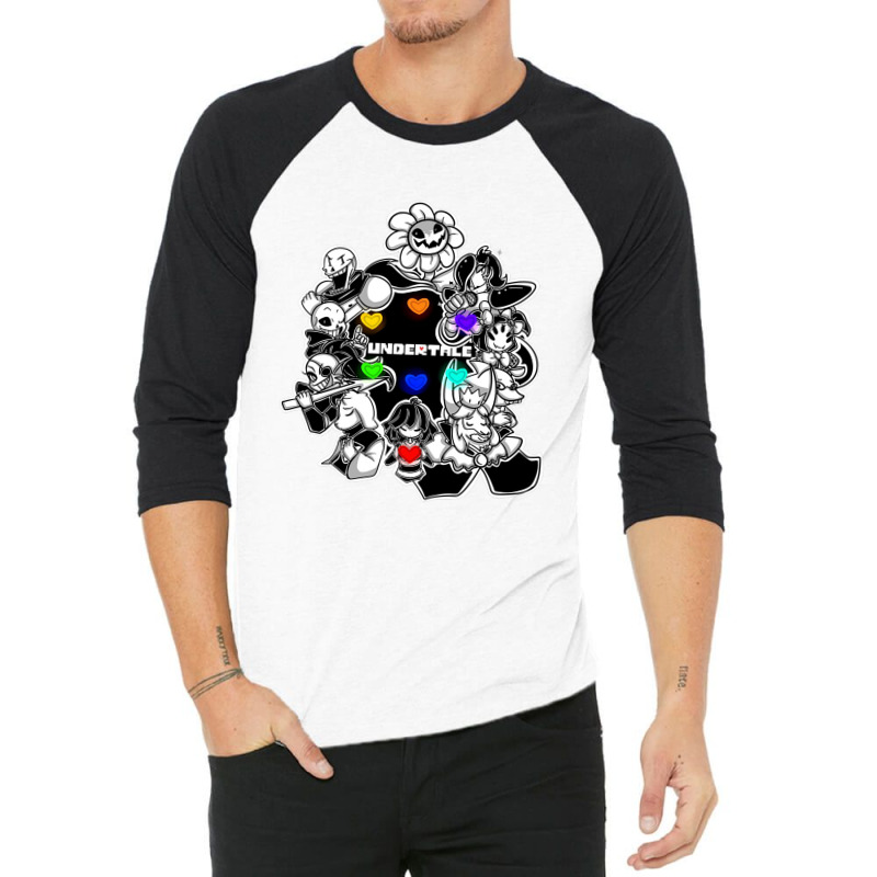 Undertale Flowey 3/4 Sleeve Shirt | Artistshot