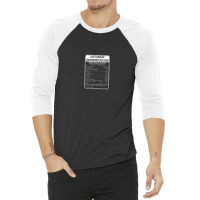 Database Administrator Nutrition Facts Sarcastic 3/4 Sleeve Shirt | Artistshot