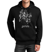 Flower Constellation Gemini Gemini Man Or Woman T Shirt Unisex Hoodie | Artistshot