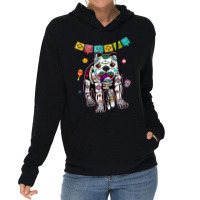 Calavera English Bulldog Dog Dia De Muertos Halloween Day Lightweight Hoodie | Artistshot