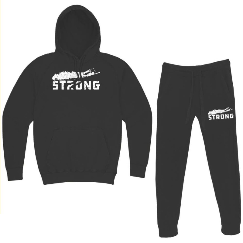 Long Island New York   Long Island Ny Strong Home Gift Long Sleeve T S Hoodie & Jogger set by cm-arts | Artistshot