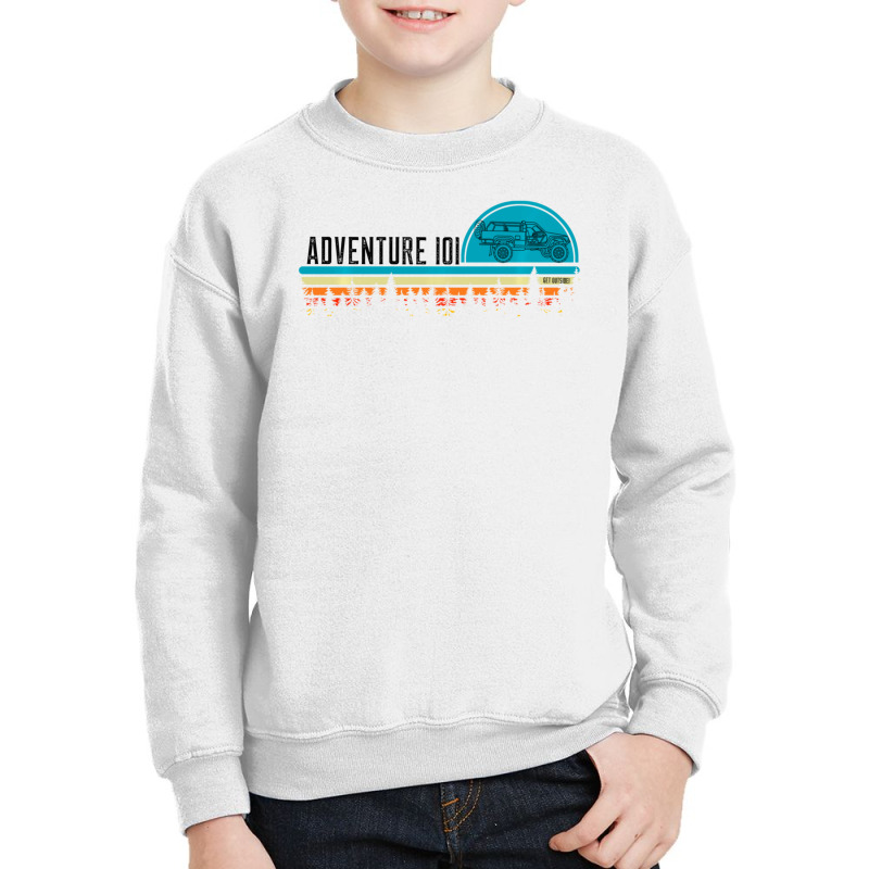 Treetops In The Sun 4-runner Overland Youth Sweatshirt by Min02 | Artistshot