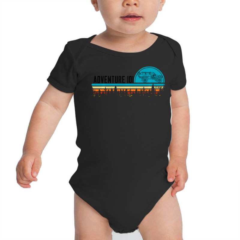 Treetops In The Sun 4-runner Overland Baby Bodysuit by Min02 | Artistshot