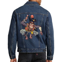 Monkey Standard, Monkey Standard Art, Monkey Standard Vintage, Monkey  Men Denim Jacket | Artistshot