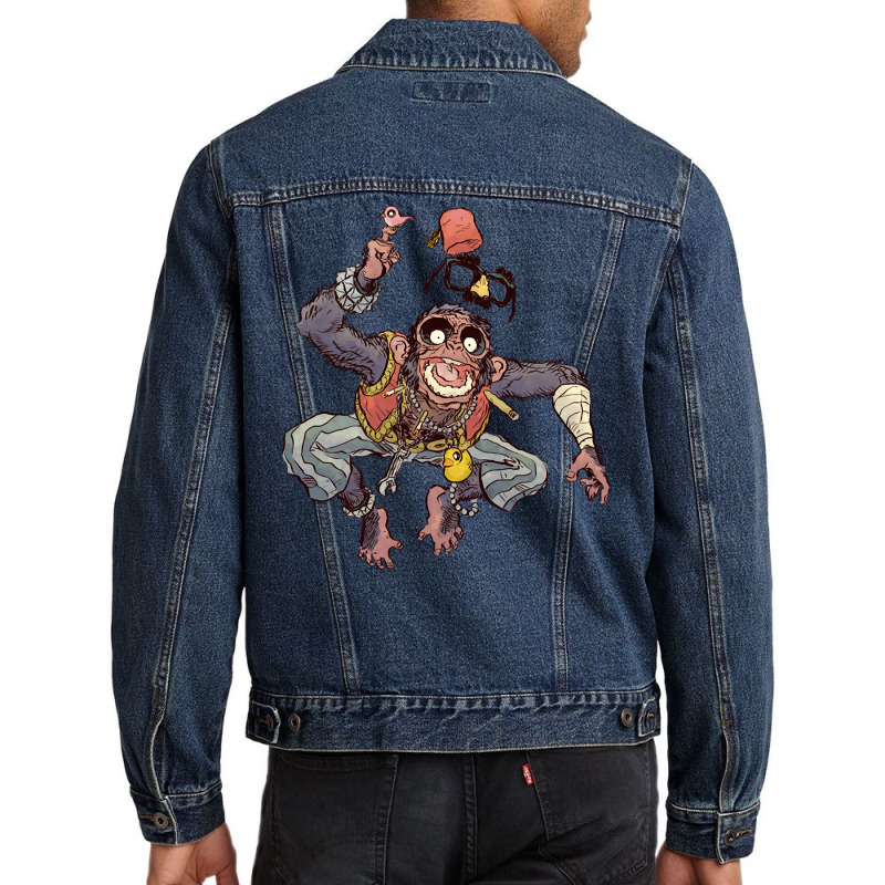 Monkey Standard, Monkey Standard Art, Monkey Standard Vintage, Monkey  Men Denim Jacket by SHOPTYU | Artistshot