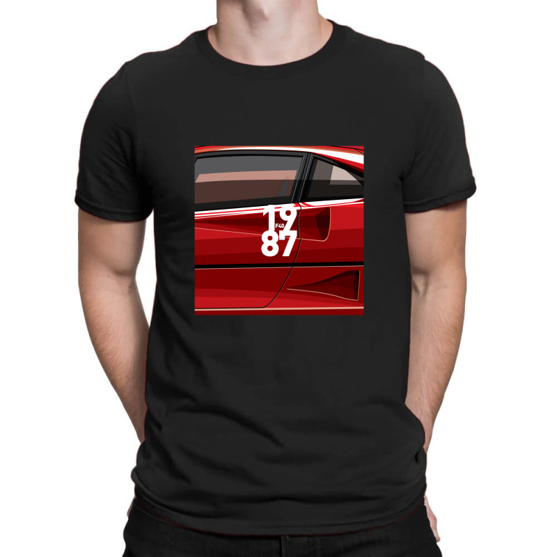 F40 Production 1987 T-shirt | Artistshot