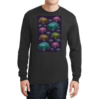 Rain Frog Wallpaper Premium Scoop Long Sleeve Shirts | Artistshot