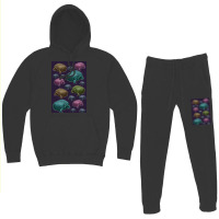 Rain Frog Wallpaper Premium Scoop Hoodie & Jogger Set | Artistshot