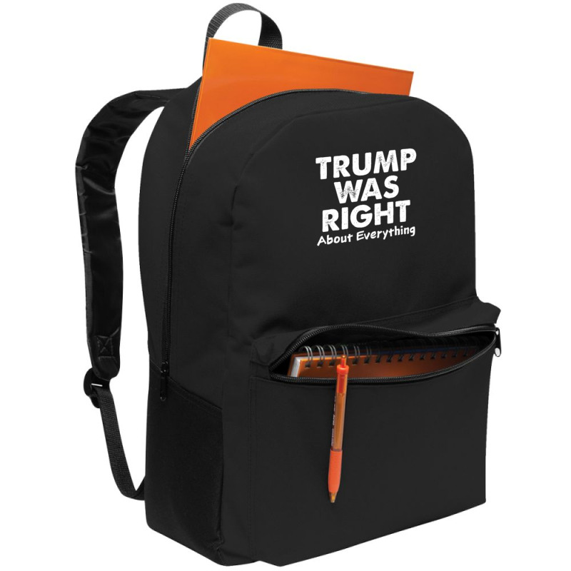 Trump Supporter Design, Trump Was Right, Pro America Women Backpack | Artistshot