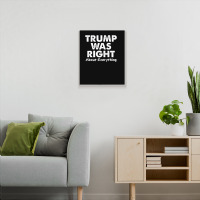 Trump Supporter Design, Trump Was Right, Pro America Women Metal Print Vertical | Artistshot