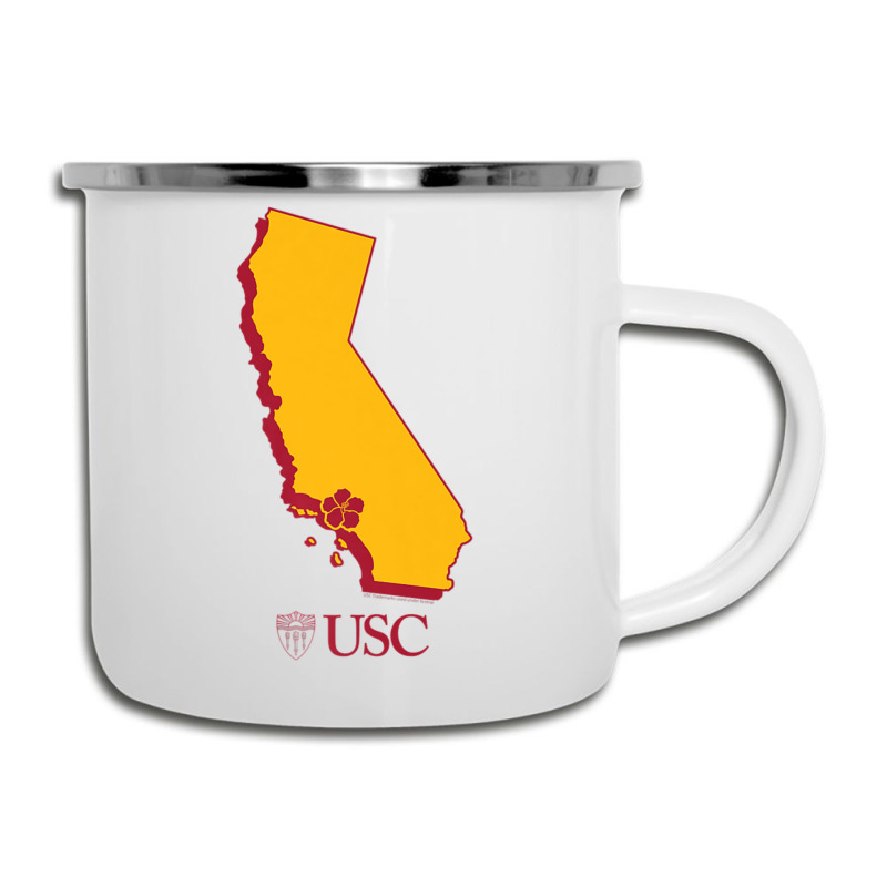 Usc University Of Southern California State Map Camper Cup | Artistshot