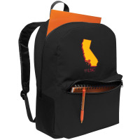 Usc University Of Southern California State Map Backpack | Artistshot