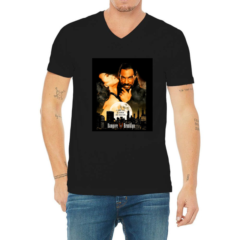 1995 Vampire In Brooklyn Vintage Eddie Murphy V-Neck Tee by SamuelIxcamparic | Artistshot