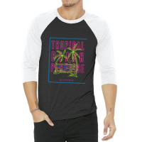 Tropical Paradise Love 3/4 Sleeve Shirt | Artistshot