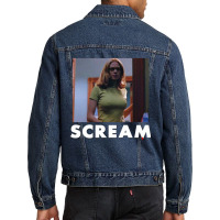 Scream Men Denim Jacket | Artistshot