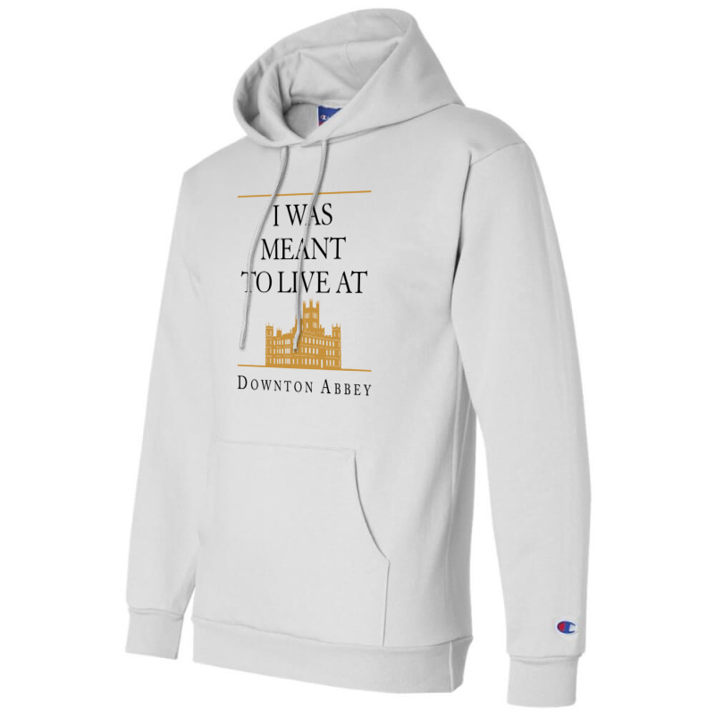 Unisex Hoodie Sweatshirt For Mens Womens Ladies Tees I was meantto live at Downton Abbey shirt 