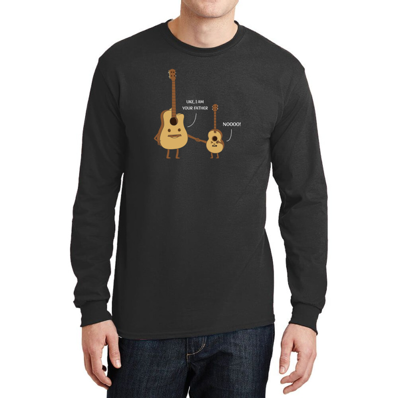 Ukulele Father Long Sleeve Shirts by DenzelTyler | Artistshot