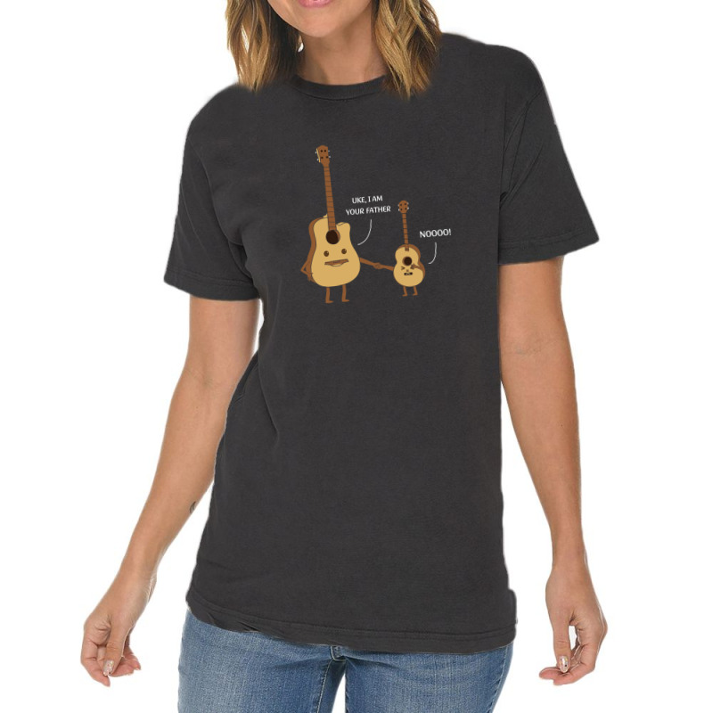 Ukulele Father Vintage T-Shirt by DenzelTyler | Artistshot